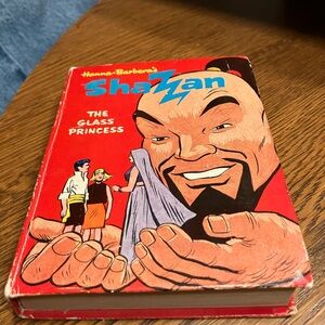 Hanna-Barbera 1968 Shazzan: The Glass Princess” Big Little Book